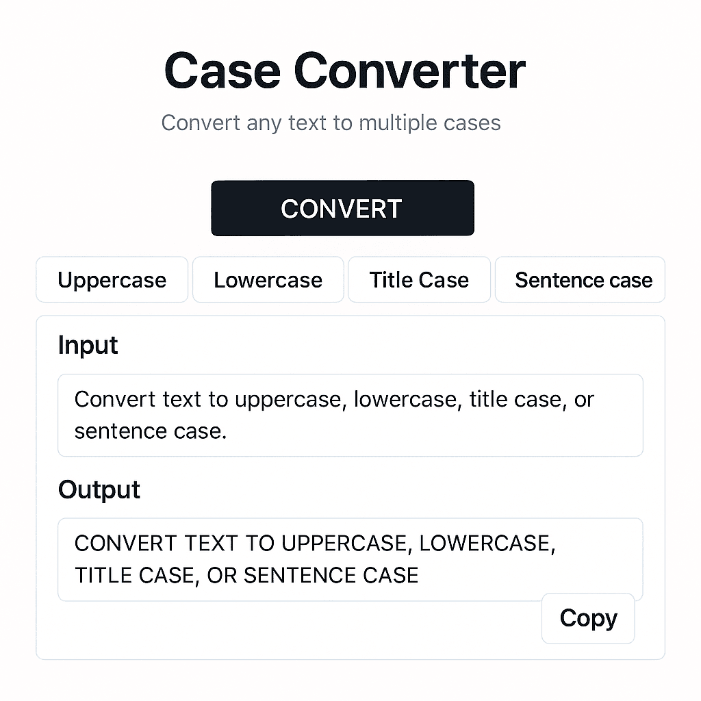 Case Converter